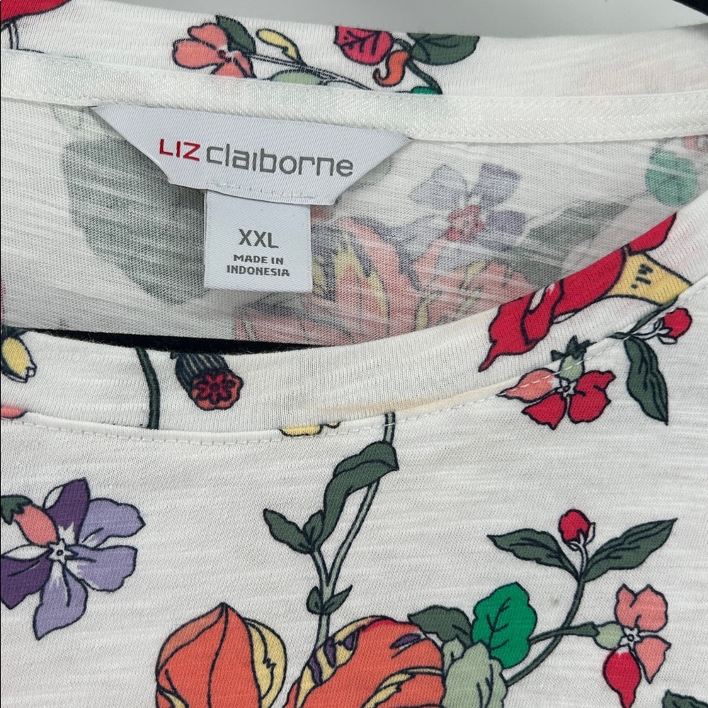 Liz Claiborne & New Directions Spring Bundle Women's Size 2X NWT Floral Design - Picture 10 of 10